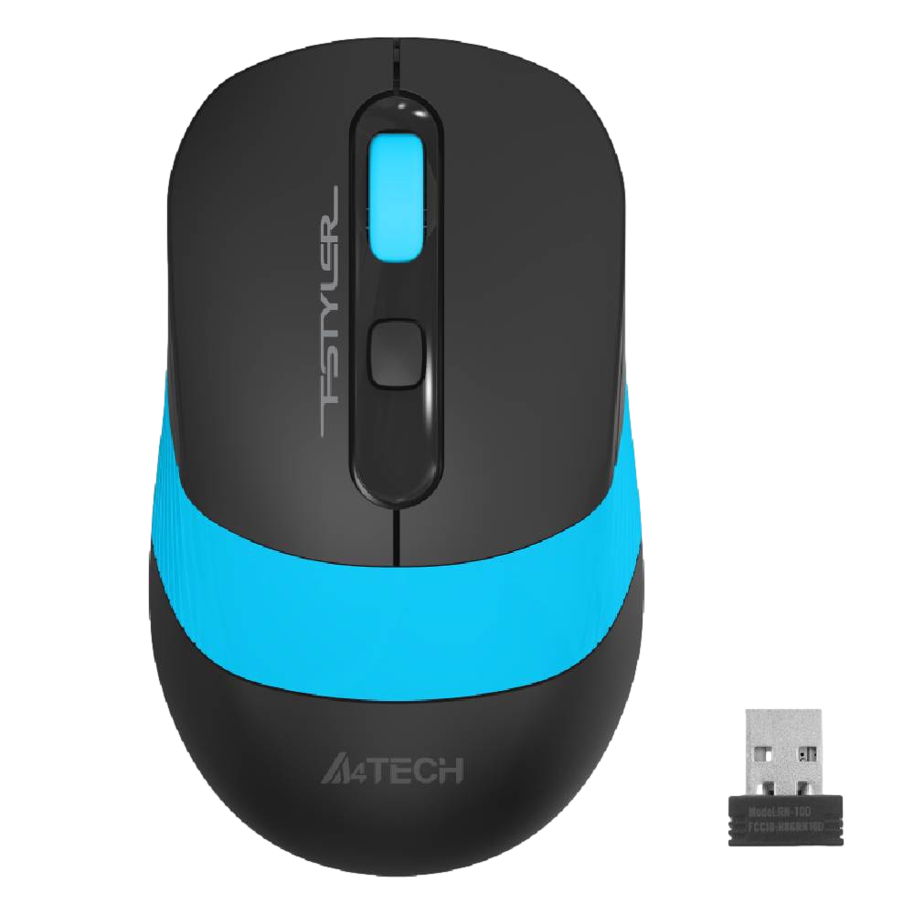 A4TECH FG10 SİYAH-MAVİ KABLOSUZ MOUSE