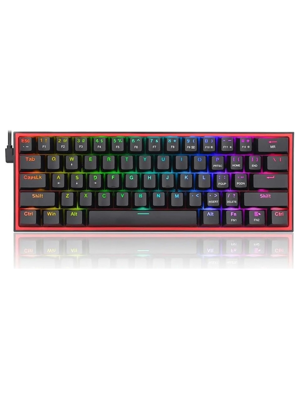 REDRAGON FIZZ RGB K-617 SİYAH MEKANİK GAMİNG OYUNCU KLAVYESİ