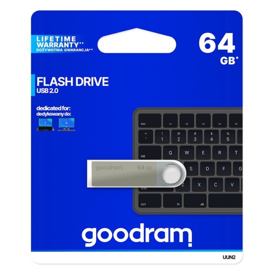 GOODRAM 64GB USB 2.0 FLASH DRIVE