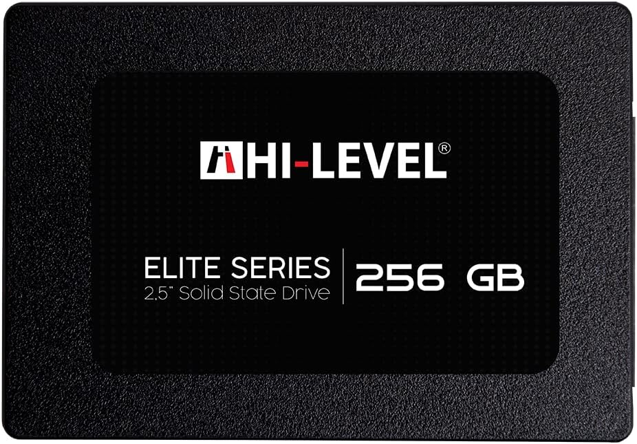 HI-LEVEL ELITE SERİES 256GB SİYAH SSD